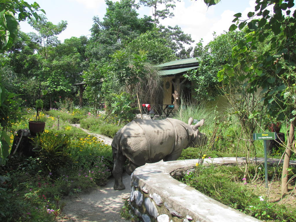 Chitwan Gaida Lodge Sauraha Exteriör bild